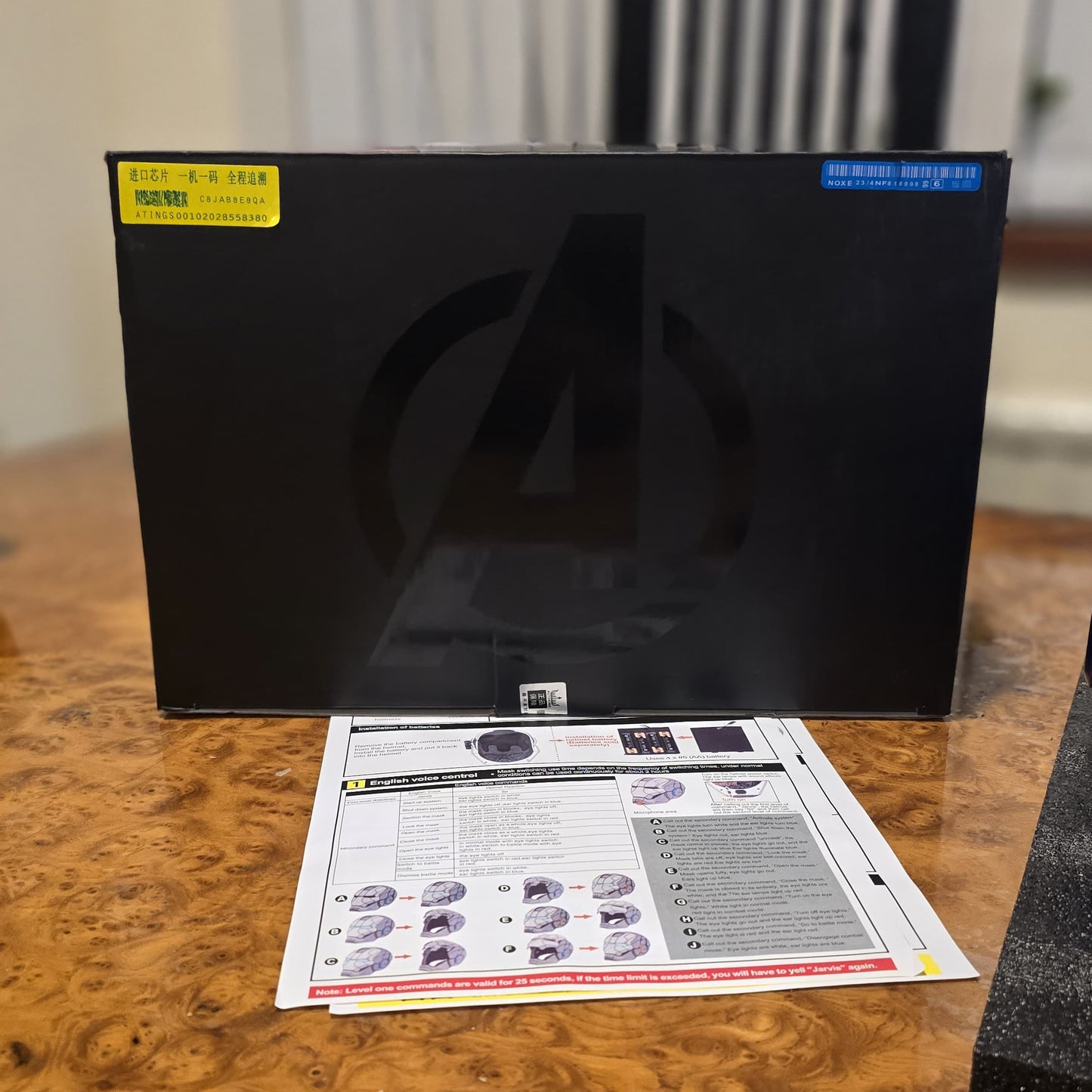 IRONMAN MK5 HELMET BLUE/MATTE SILVER