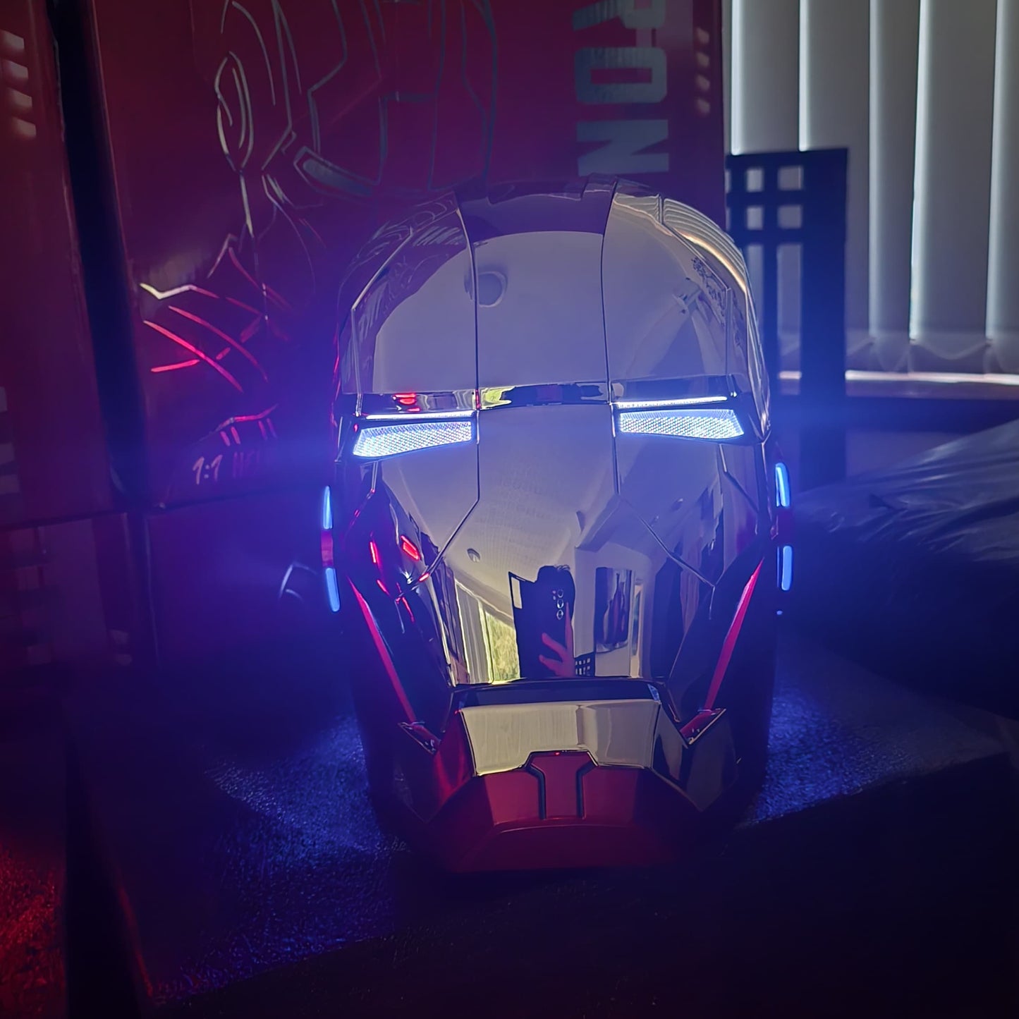 IRONMAN MK5 HELMET SHINY GOLD