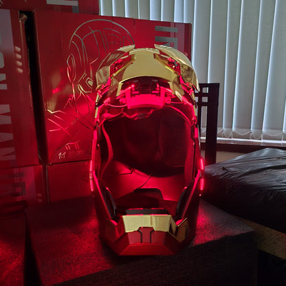 IRONMAN MK5 HELMET SHINY GOLD
