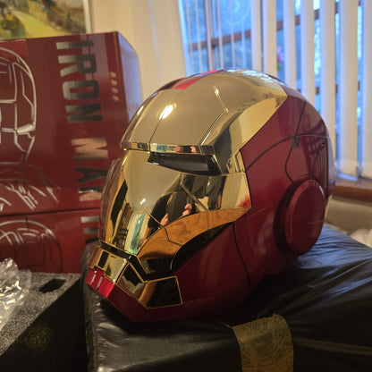 IRONMAN MK5 HELMET SHINY GOLD