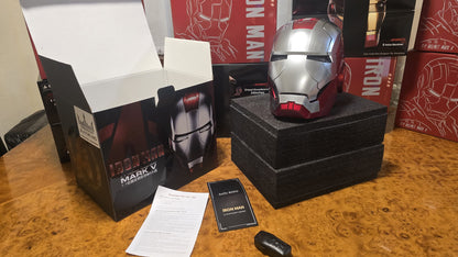 IRONMAN MK5 HELMET MATTE SILVER