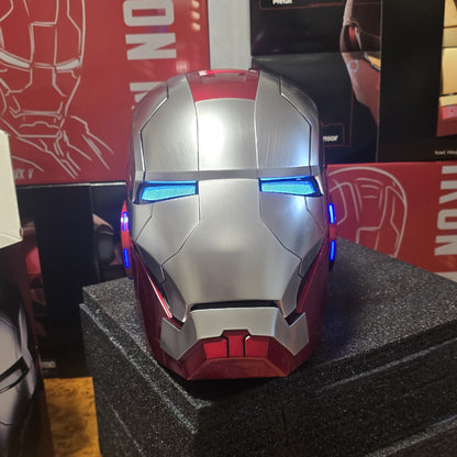 IRONMAN MK5 HELMET MATTE SILVER