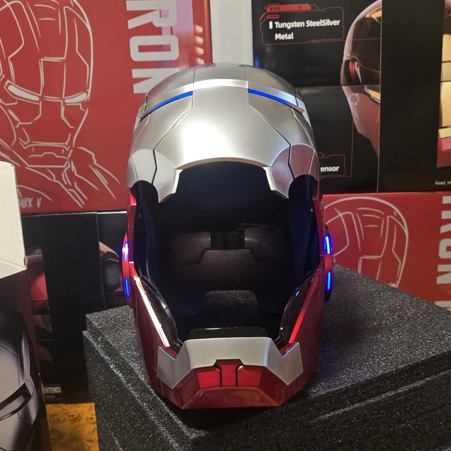 IRONMAN MK5 HELMET MATTE SILVER