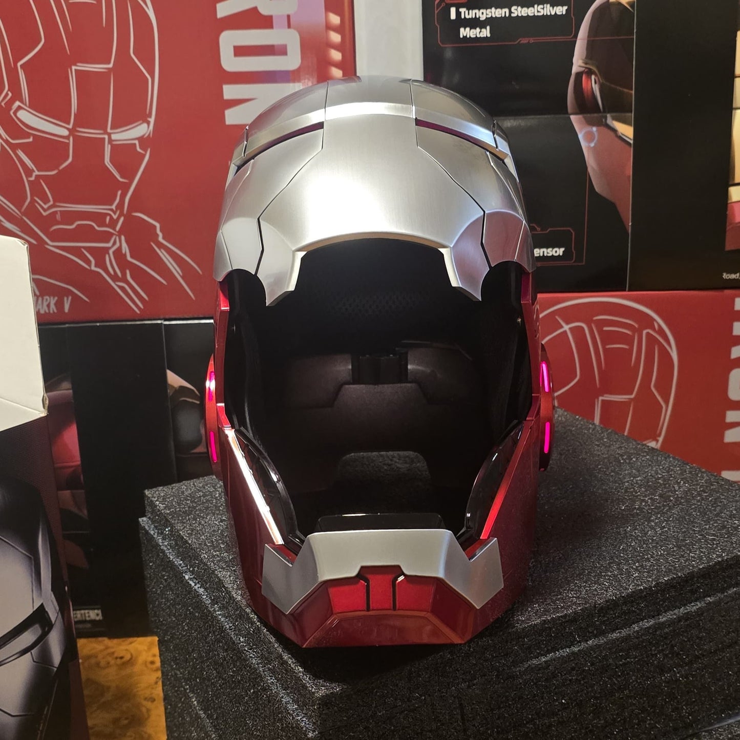 IRONMAN MK5 HELMET MATTE SILVER