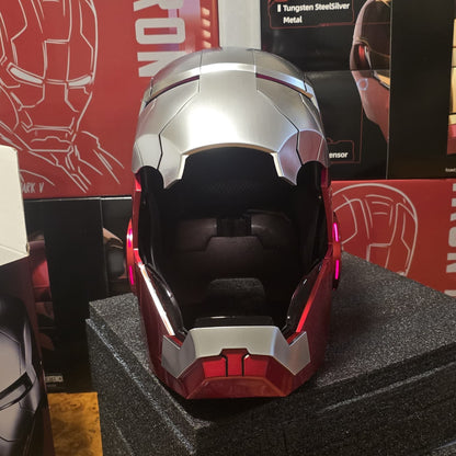 IRONMAN MK5 HELMET MATTE SILVER