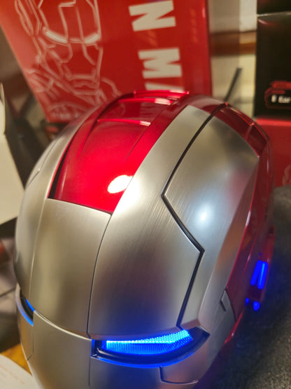 IRONMAN MK5 HELMET MATTE SILVER