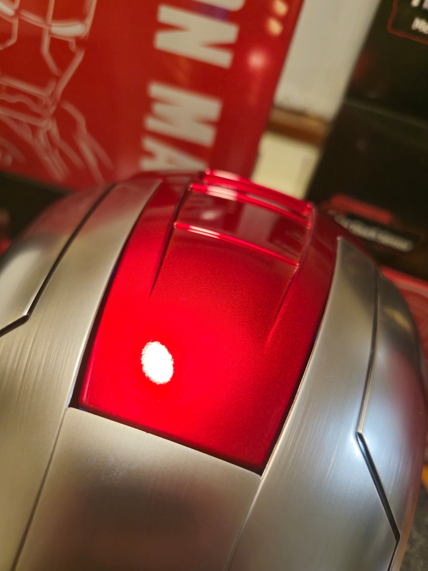 IRONMAN MK5 HELMET MATTE SILVER