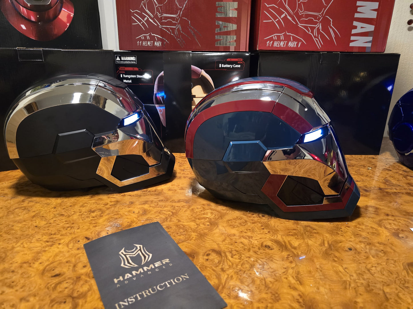 IRONMAN WAR MACHINE HELMET