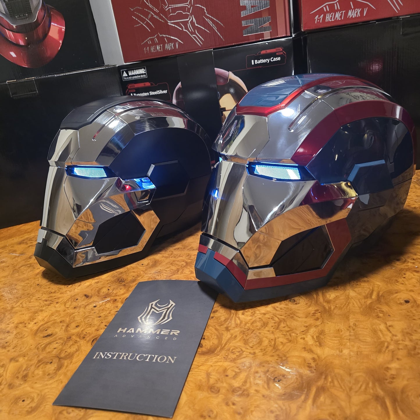 IRONMAN WAR MACHINE HELMET