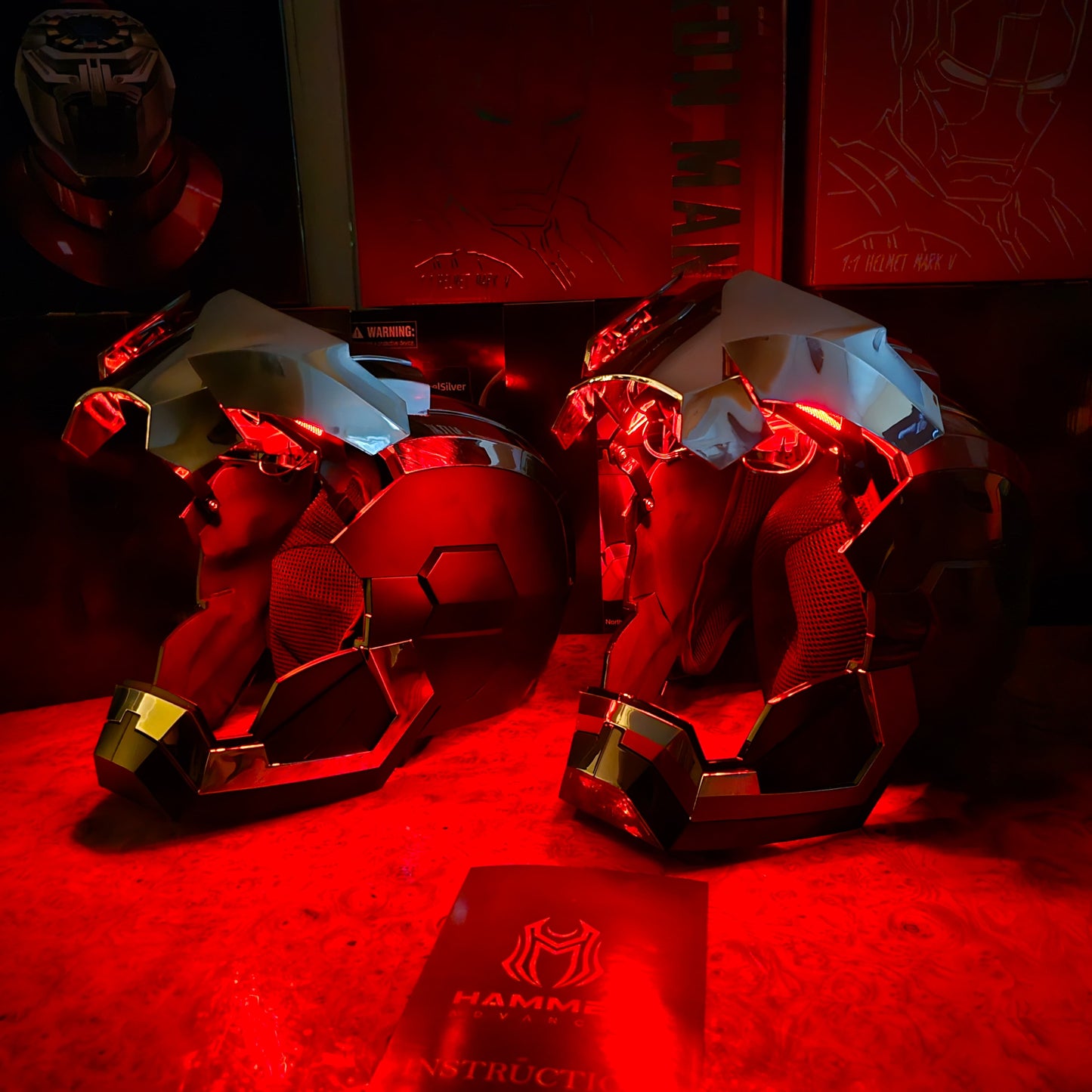 IRONMAN HELMET PATRIOT