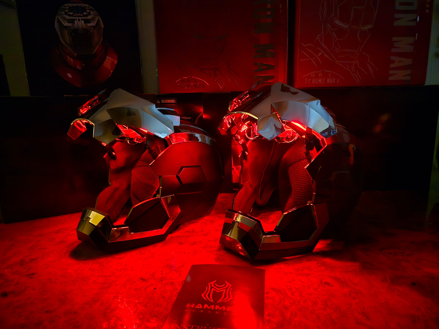 IRONMAN HELMET PATRIOT