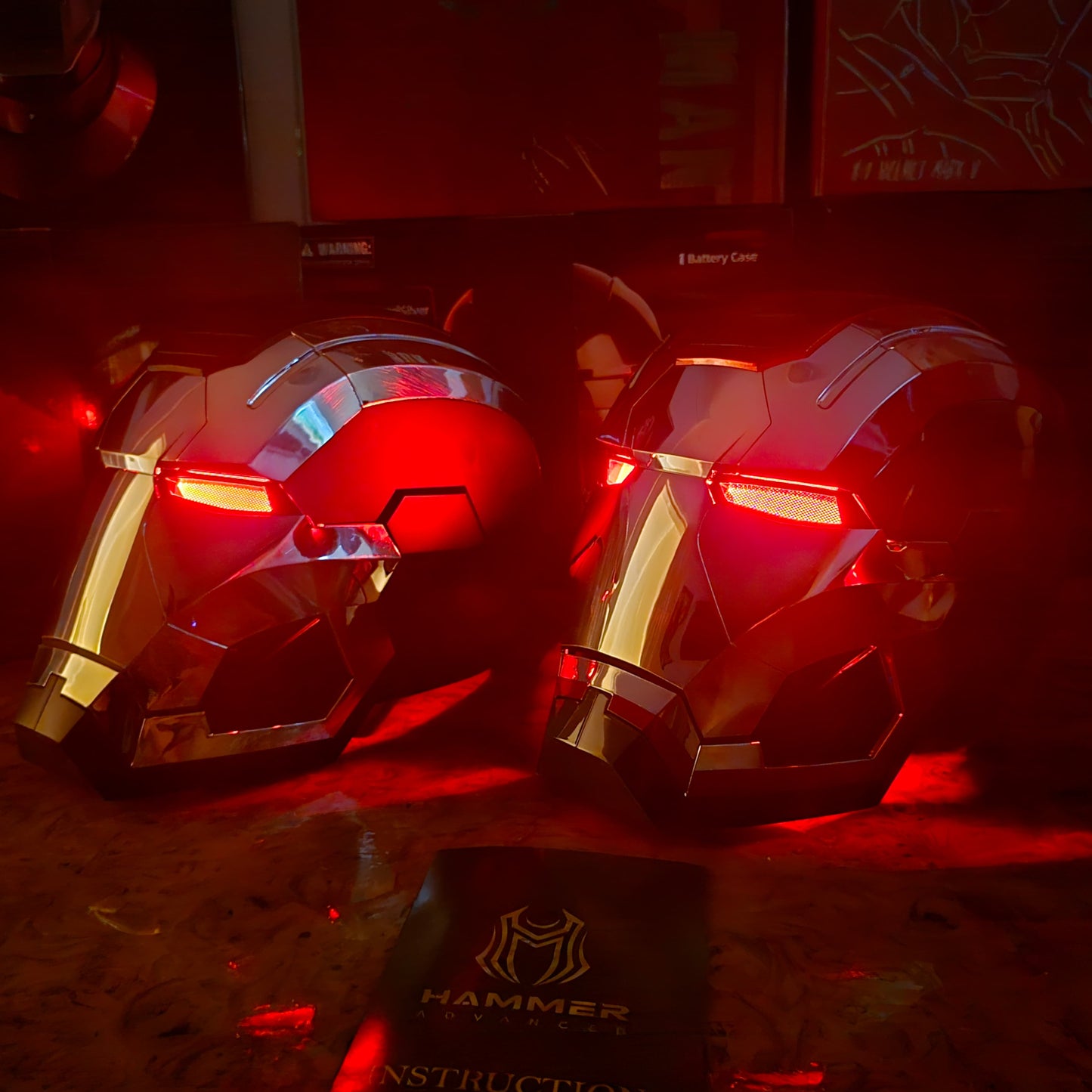 IRONMAN WAR MACHINE HELMET