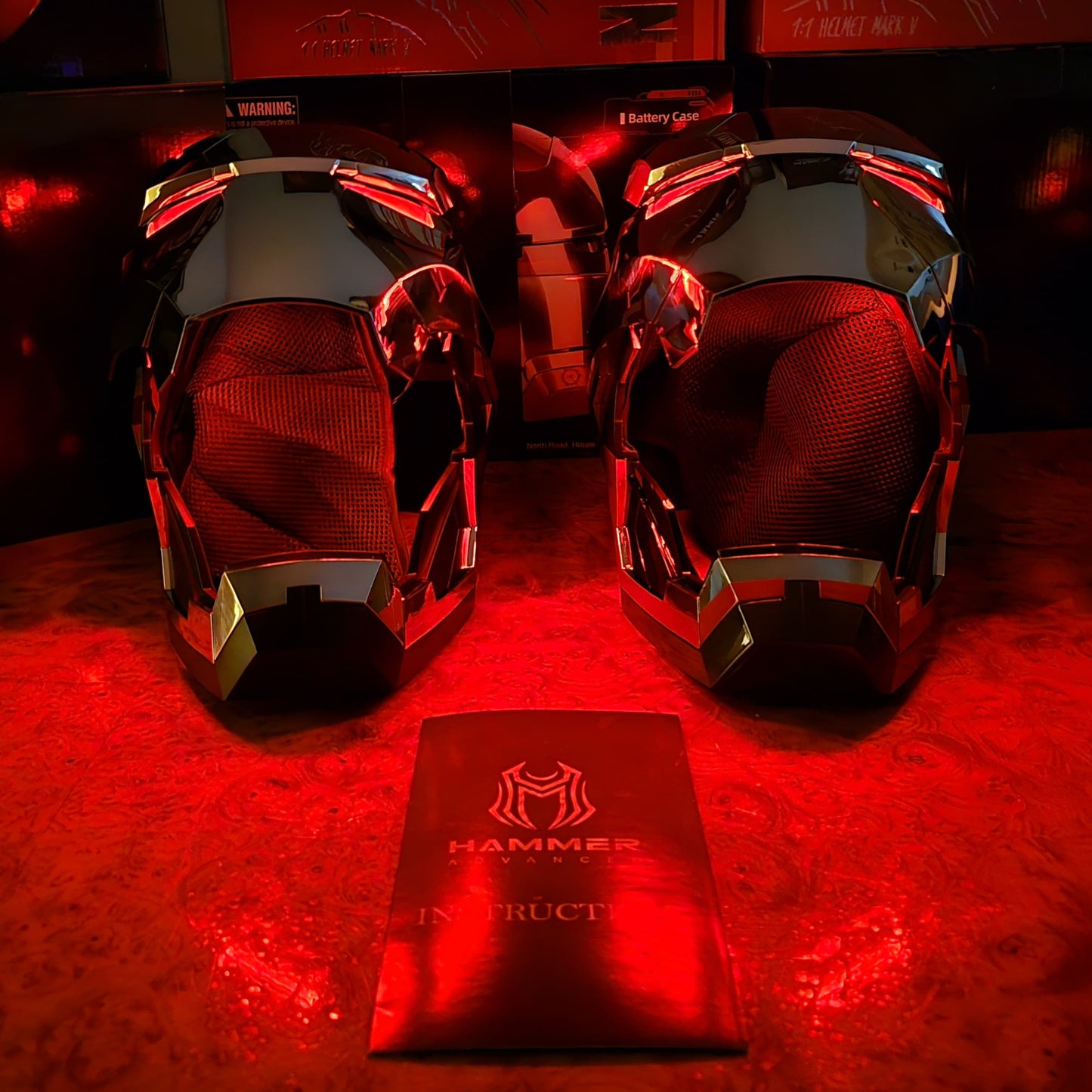 IRONMAN WAR MACHINE HELMET