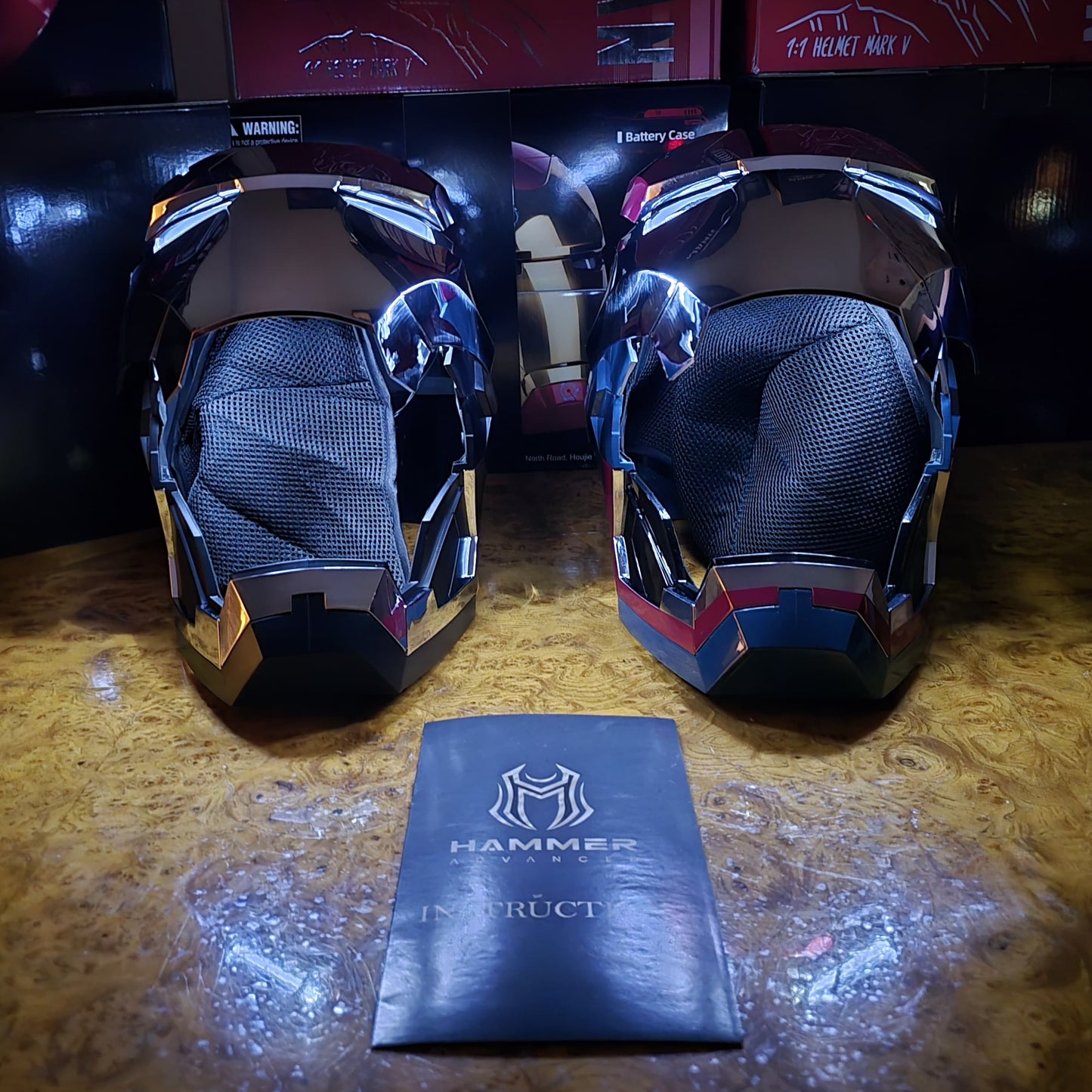 IRONMAN WAR MACHINE HELMET