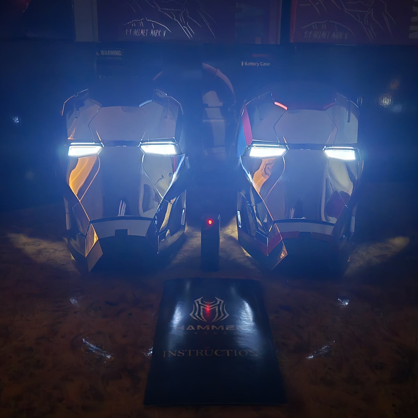 IRONMAN WAR MACHINE HELMET