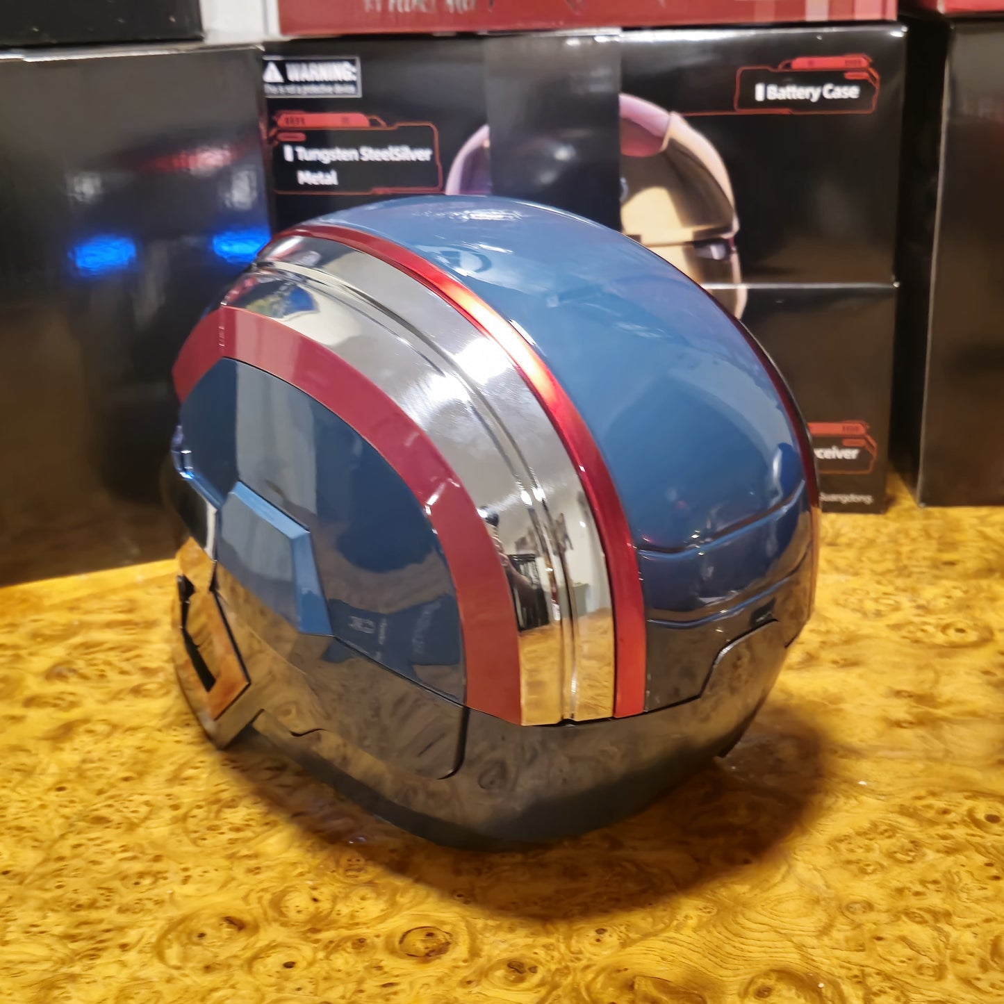 IRONMAN HELMET PATRIOT