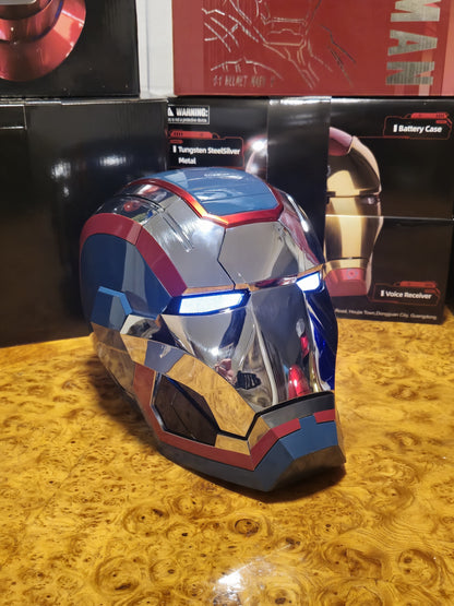 IRONMAN HELMET PATRIOT