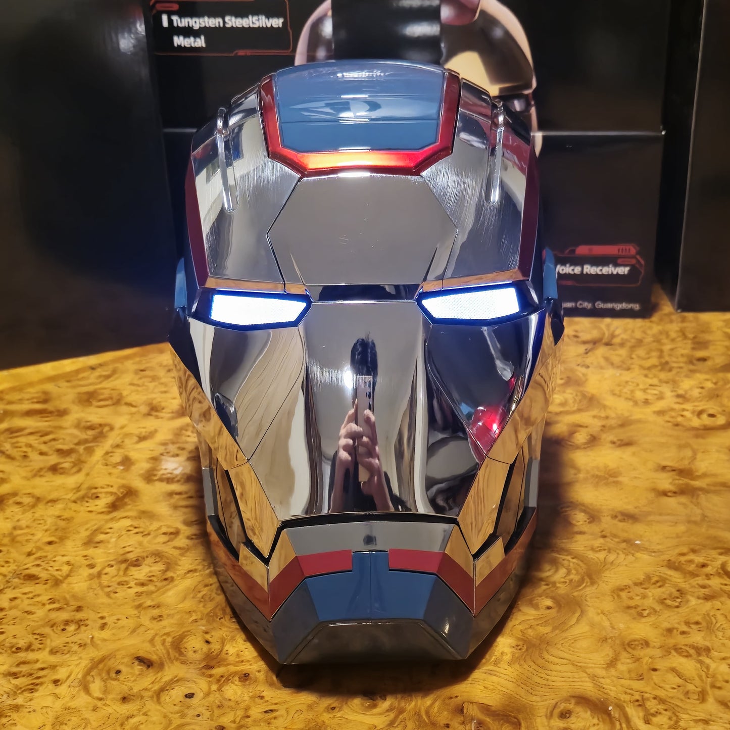 IRONMAN HELMET PATRIOT