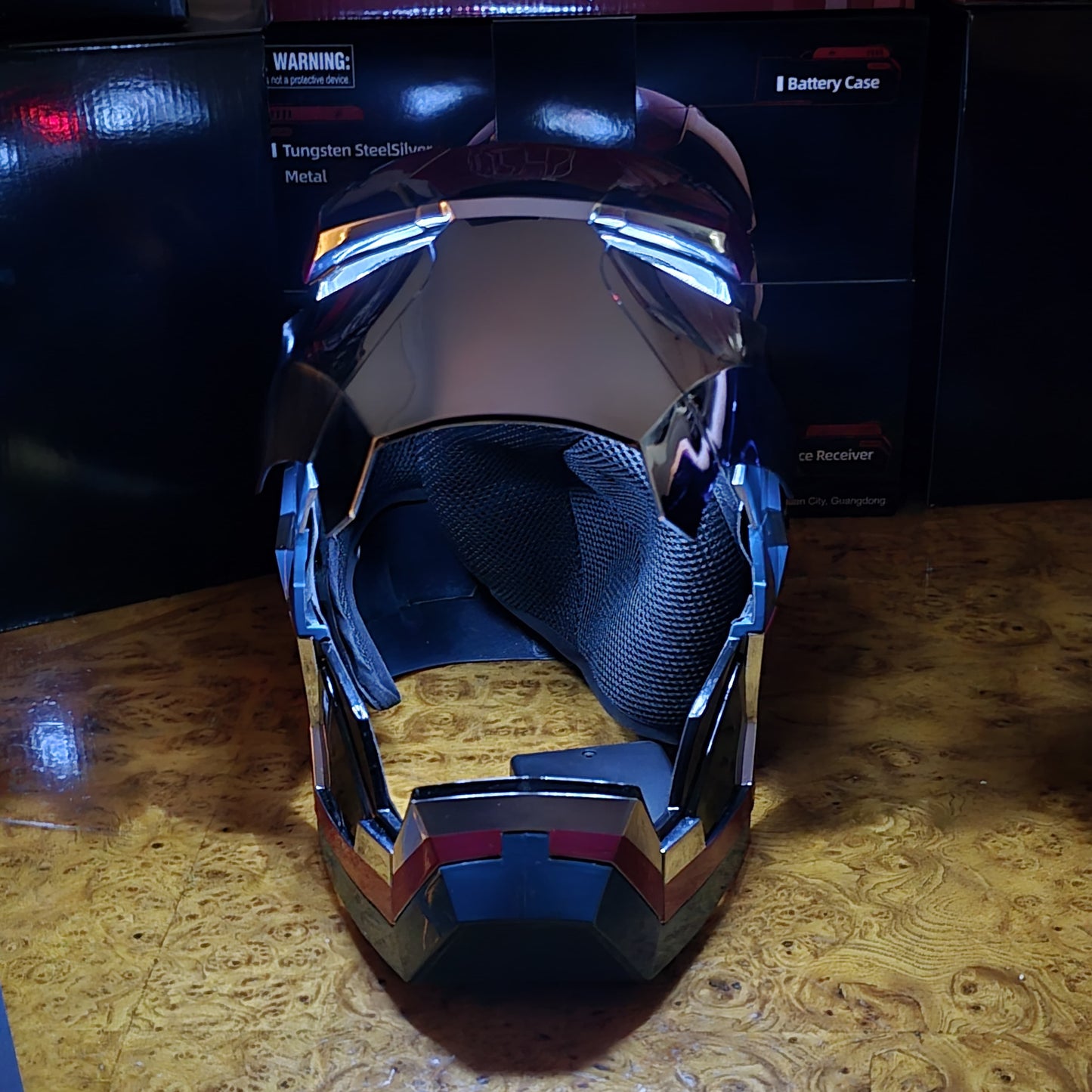 IRONMAN HELMET PATRIOT