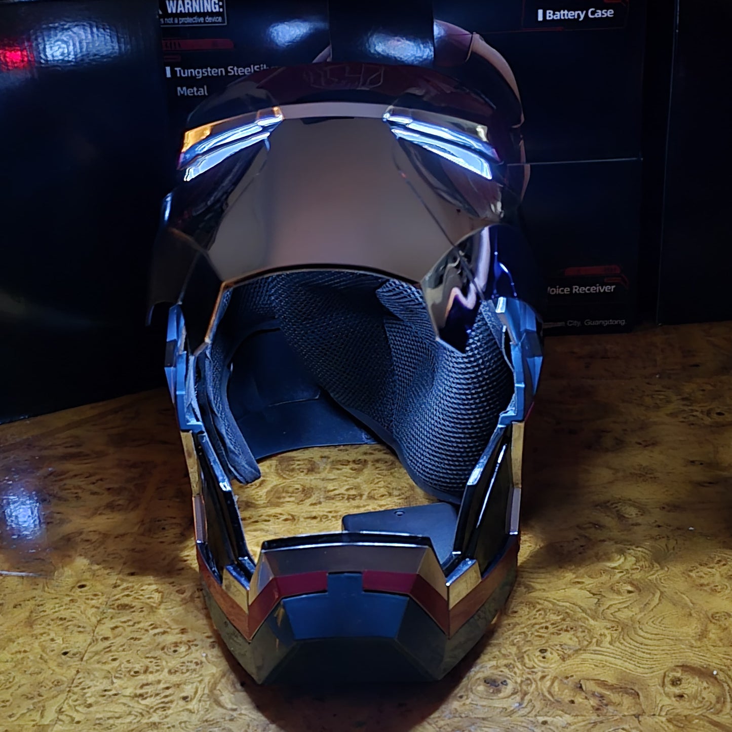 IRONMAN HELMET PATRIOT