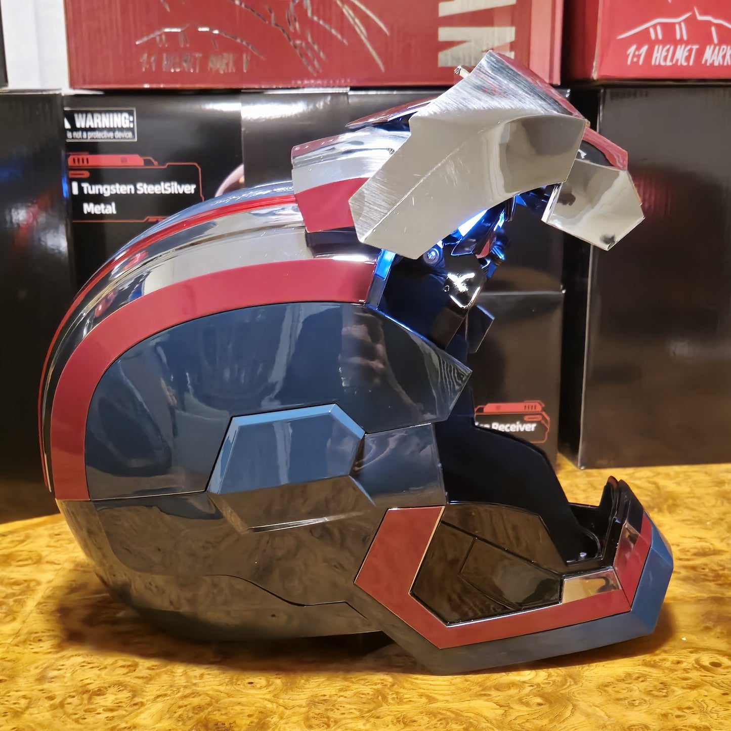 IRONMAN HELMET PATRIOT