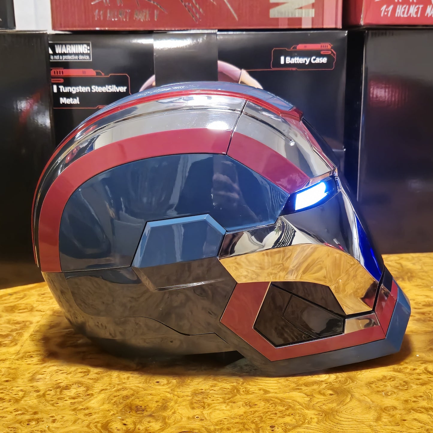 IRONMAN HELMET PATRIOT