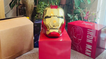 IRONMAN MK5 HELMET SHINY GOLD