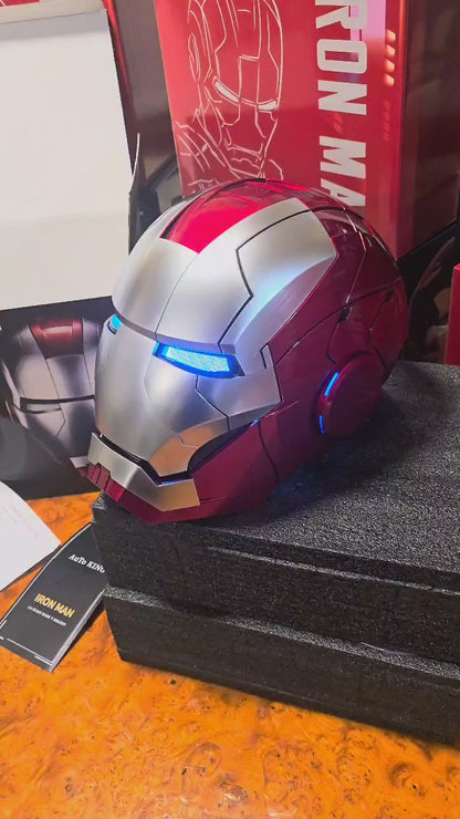 IRONMAN MK5 HELMET MATTE SILVER
