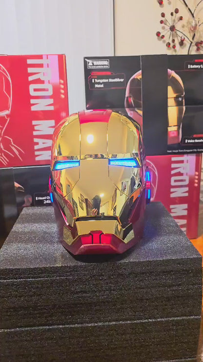 IRONMAN MK5 HELMET SHINY GOLD