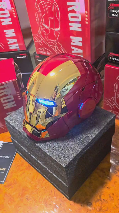 IRONMAN MK5 HELMET SHINY GOLD